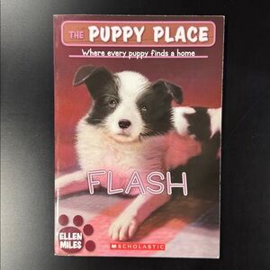 The Puppy Place #6: Flash by Ellen Miles - Scholastic Paperback Novel